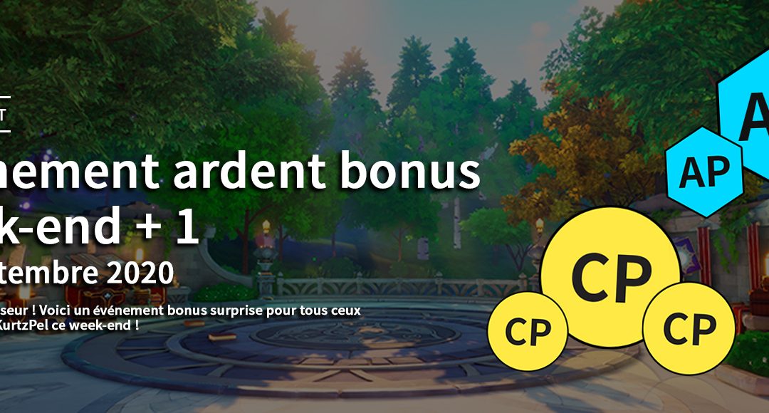 Événement ardent bonus week-end + 1